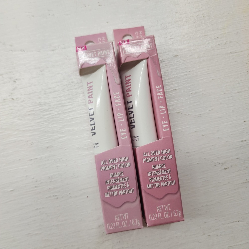 Hard Candy Velvet Paint 2-Pack 2310 Pink Twice 2313 Mauve Aside‎ Womens Makeup